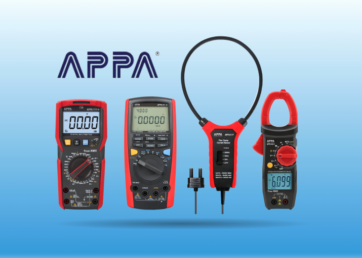 Обновление линейки измерительных приборов торговой марки APPA