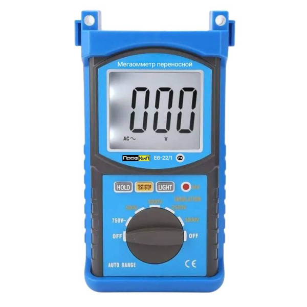 Мегаомметр цифровой ПрофКиП Е6-22/1 купить по низкой цене | МАКСПРОФИТ