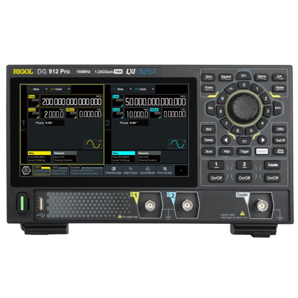 Генератор сигналов Rigol DG912 Pro купить по низкой цене | МАКСПРОФИТ