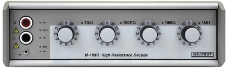 Программируемый декадный высокоомный магазин сопротивлений Meatest M109R купить по низкой цене | МАКСПРОФИТ